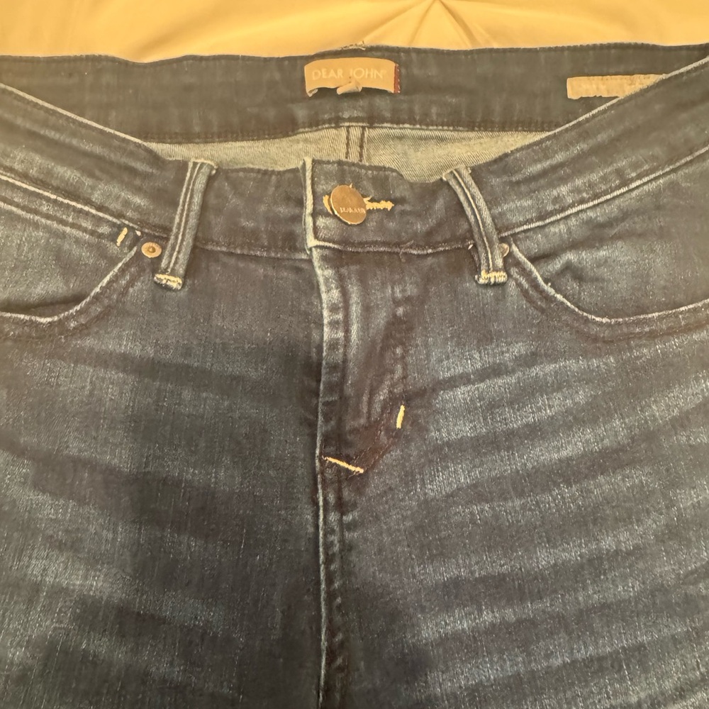 Dear John High Rise Dark Blue Jeans